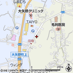 熊本県上天草市大矢野町登立8834周辺の地図