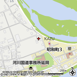 宮崎県延岡市川原崎町17周辺の地図