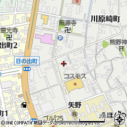 株式会社西原商会九州　延岡営業所周辺の地図