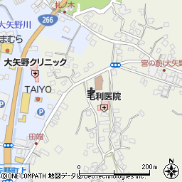 熊本県上天草市大矢野町登立9154-1周辺の地図