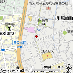 宮崎県延岡市川原崎町306周辺の地図