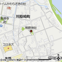宮崎県延岡市川原崎町1554周辺の地図