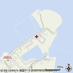 熊本県上天草市大矢野町登立12597-21周辺の地図