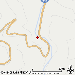 熊本県下益城郡美里町早楠1907周辺の地図