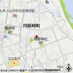 宮崎県延岡市川原崎町204周辺の地図