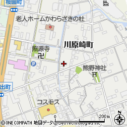 宮崎県延岡市川原崎町191周辺の地図
