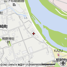宮崎県延岡市川原崎町124周辺の地図