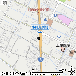 ＥＮＥＯＳ小川ＳＳ周辺の地図