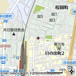延岡・至誠舘周辺の地図