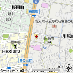 イエローハット延岡店周辺の地図