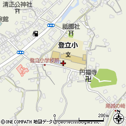 熊本県上天草市大矢野町登立14035-1周辺の地図