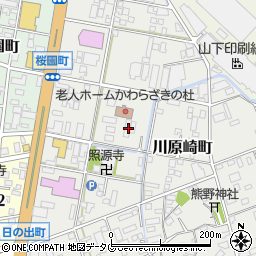 宮崎県延岡市川原崎町375周辺の地図