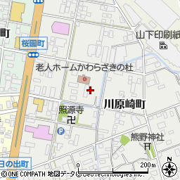 宮崎県延岡市川原崎町377周辺の地図
