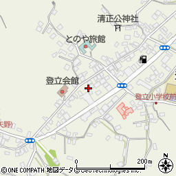 熊本県上天草市大矢野町登立14176-9周辺の地図