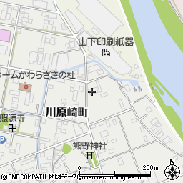 有限会社クリーニング北林　川原崎本店工場周辺の地図