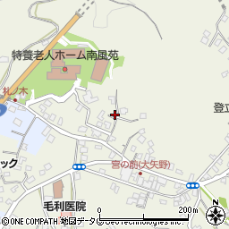 熊本県上天草市大矢野町登立8601-1周辺の地図