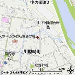 宮崎県延岡市川原崎町164周辺の地図
