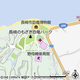 軍艦島資料館周辺の地図