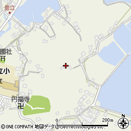 熊本県上天草市大矢野町登立13098周辺の地図