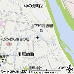 宮崎県延岡市川原崎町161周辺の地図