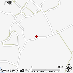 熊本県宇城市三角町戸馳4203周辺の地図
