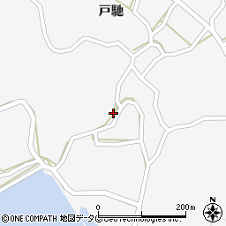 熊本県宇城市三角町戸馳4086周辺の地図