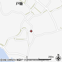 熊本県宇城市三角町戸馳4575周辺の地図