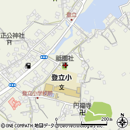 祗園社周辺の地図