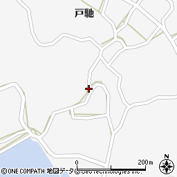 熊本県宇城市三角町戸馳4087周辺の地図