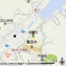 熊本県上天草市大矢野町登立13003-1周辺の地図