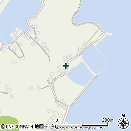 熊本県上天草市大矢野町登立12785-7周辺の地図