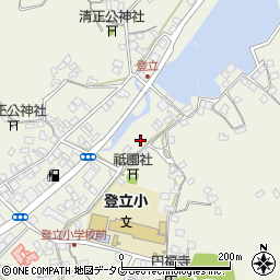 熊本県上天草市大矢野町登立12970-6周辺の地図