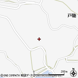 熊本県宇城市三角町戸馳3887周辺の地図