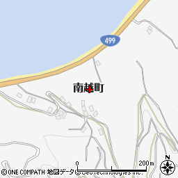 〒851-0504 長崎県長崎市南越町の地図