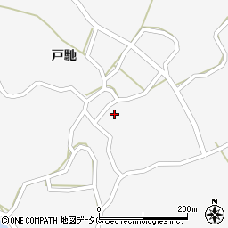 熊本県宇城市三角町戸馳4185周辺の地図