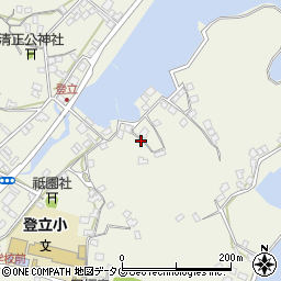 熊本県上天草市大矢野町登立12932-1周辺の地図