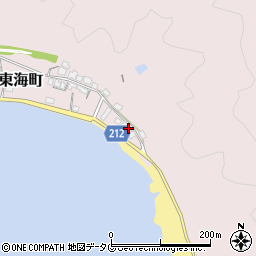 宮崎県延岡市東海町56-15周辺の地図
