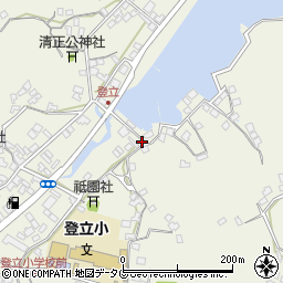 熊本県上天草市大矢野町登立12961周辺の地図