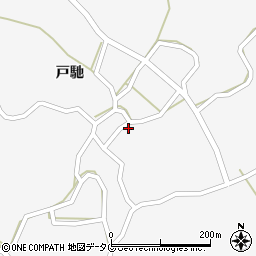 熊本県宇城市三角町戸馳4117周辺の地図
