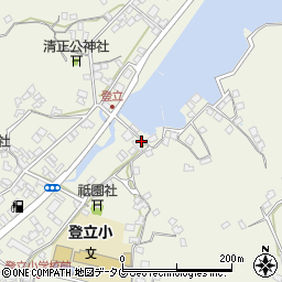 熊本県上天草市大矢野町登立12963-6周辺の地図