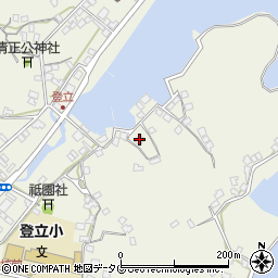 熊本県上天草市大矢野町登立12919-1周辺の地図