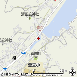 熊本県上天草市大矢野町登立12966-3周辺の地図