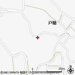 熊本県宇城市三角町戸馳3834周辺の地図