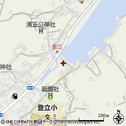 熊本県上天草市大矢野町登立12966周辺の地図