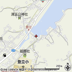 熊本県上天草市大矢野町登立12928-2周辺の地図