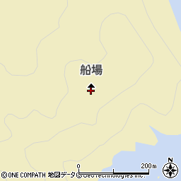 船場周辺の地図