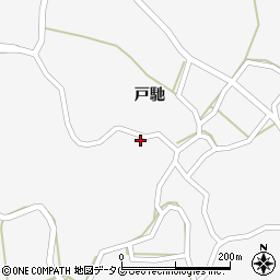 熊本県宇城市三角町戸馳4128周辺の地図