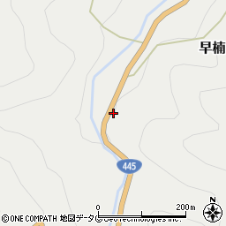 熊本県下益城郡美里町早楠1214周辺の地図