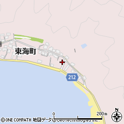 宮崎県延岡市東海町58-4周辺の地図