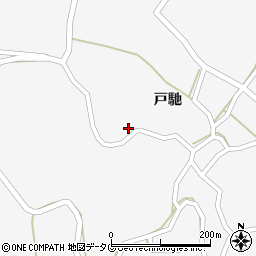熊本県宇城市三角町戸馳4124周辺の地図
